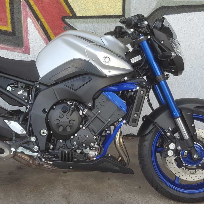 サムコスポーツ / Samco Sport Yamaha Fazer 8 2010 - 2014 8 ピース シリコンラジエーター クーラントホースキット | YAM-81-BU