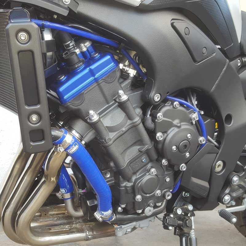 サムコスポーツ / Samco Sport Yamaha Fazer 8 2010 - 2014 8 ピース シリコンラジエーター クーラントホースキット | YAM-81-BU