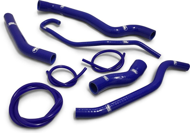 サムコスポーツ / Samco Sport Yamaha Fazer 8 2010 - 2014 8 ピース シリコンラジエーター クーラントホースキット | YAM-81-BU