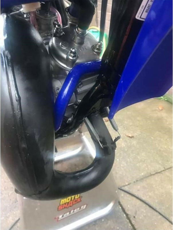 サムコスポーツ / Samco Sport Yamaha YZ 85 2019-2021 2 ピース シリコンラジエーター クーラントホースキット | YAM-90-BU