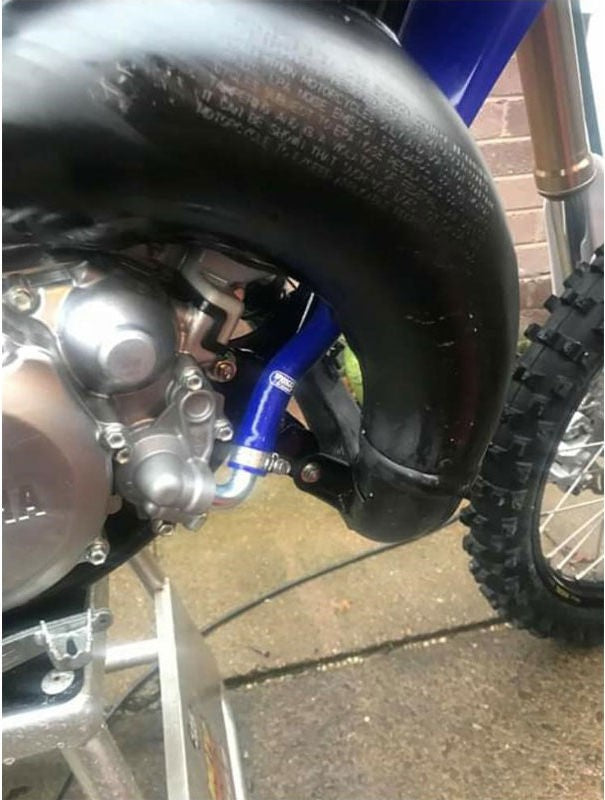 サムコスポーツ / Samco Sport Yamaha YZ 85 2019-2021 2 ピース シリコンラジエーター クーラントホースキット | YAM-90-BU