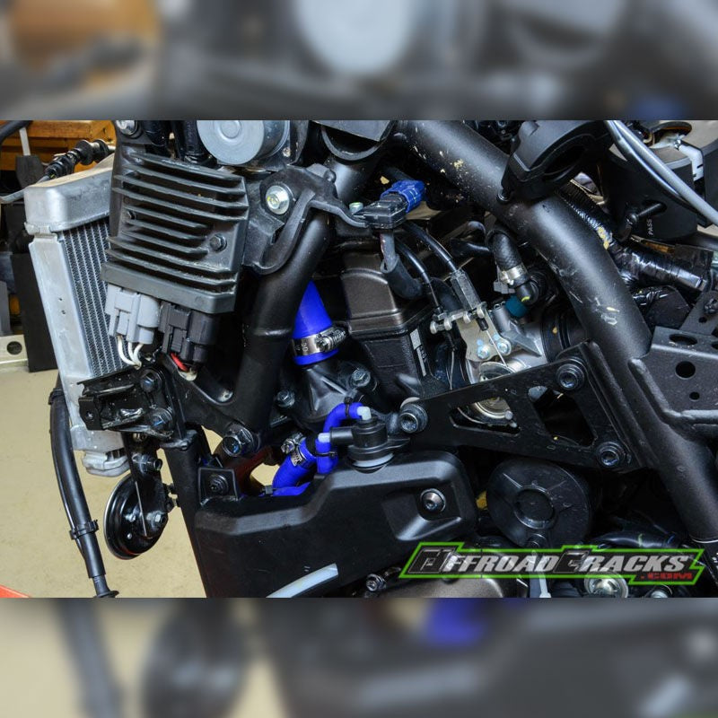 サムコスポーツ / Samco Sport Yamaha Tenere 700 2019 - 2021 7 ピース シリコンラジエーター クーラントホースキット | YAM-94-BU