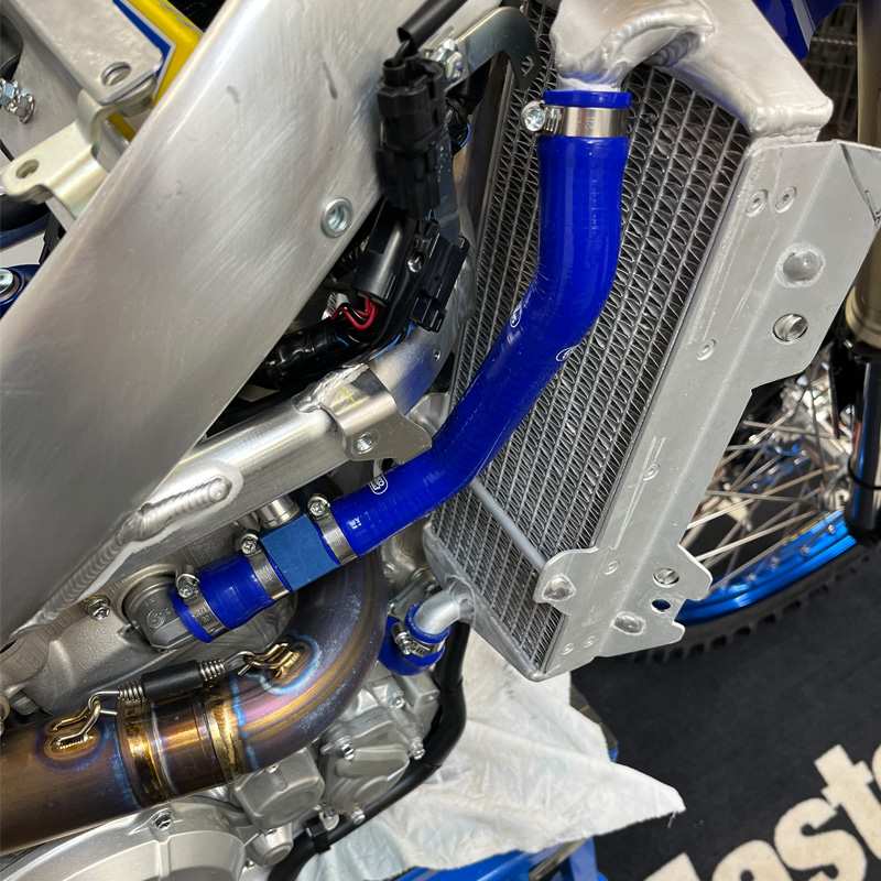 Samco Sport / サムコスポーツ シリコンラジエータークーラントホースキット Yamaha YZ 450 F 2023 - 2025 4 ピース | YAM-98