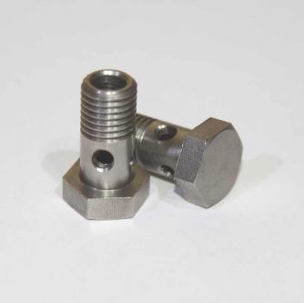 Siebenrock Hollow Screw For Oil Hose Stainless Steel For BMW R2V | 1199506