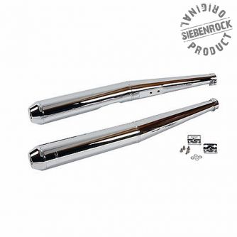 Siebenrock Set Of Silencers 40Mm For BMW /7 Models | 1811215