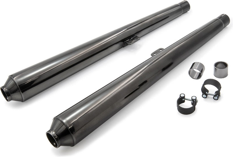 Siebenrock Silencer Hoske Set Black Chrome | 1812907S