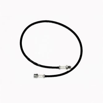 Siebenrock Braided Brake Hose Inox  Black Covered  R2V-Gs-Models After 1991 And Basic | 3432686s