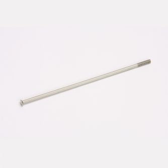 Siebenrock Spoke M4X176 Inox Polished For 19''-Front Wheel With Disc Brake | 3631593