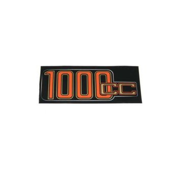Siebenrock Sticker ''1000Cc'' For Battery Cover R100-R100Rt  Gold/Red | 4663083