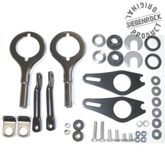 Siebenrock Mounting Kit For S-Cockpit For BMW R 2V /6 And /7 Models Up To 1985 | 4663701