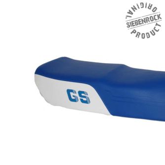 Siebenrock Cover Seat Gs Paralever White-Blue  High (5255231) With Logo | 5255233X