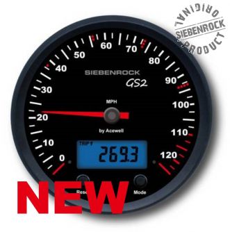 Siebenrock Speedometer Gs2 For R 65 Gs R 80 G/ S R 80 / 100 Gs Up To 9/90  R 80 Gs Basic ''Plug And Play'' Mph Version | 6212647