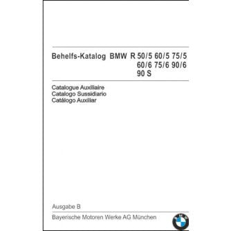 Siebenrock Spare Part Catalogue ''Behelfskatalog (Teilekatalog)'' /5 Models Up To R90S Languages : German | 7140453