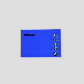 Siebenrock Bordbuch Für BMW R 60/7  R 75/7  R 100/7  R 100S  R 100Rs Up To 9/77  Printed In German | 7140460