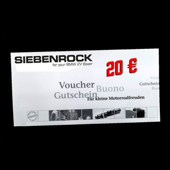 Siebenrock Voucher Worth 20 00 Eur Redeemable Once | 7198020