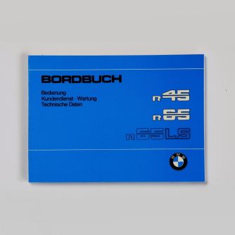 Siebenrock Bordbuchfür BMW R 45 Und R 65 Up To 1980  Printed In German | 7798250