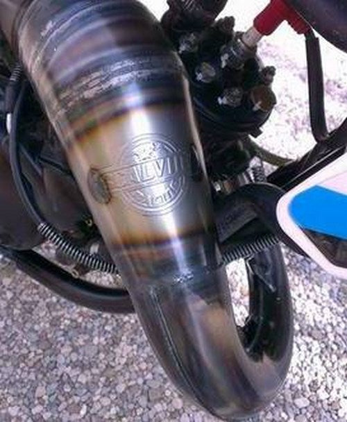 Scalvini / スカルビーニ エキゾーストシステム Fantic Enduro/Motard 50 | 001.101010