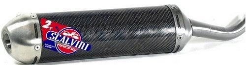 Scalvini / スカルビーニ サイレンサー ツーストロークエンジン (カーボンボディ  INOXエンドキャップ) | 002.017013
