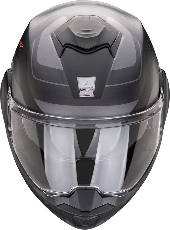 Scorpion Flip Up Helmet Exo-Tech Evo Pro Commuta Matt Black-Silver | 119-435-159