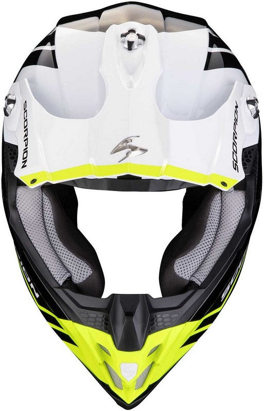 Scorpion Offroad Helmet VX-16 Evo Air Fusion Black-Neon Yellow | 146-430-141