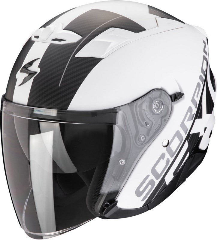 Scorpion Open Face Helmet Exo 230 Qr Mattwhite-Black | 23-461-201