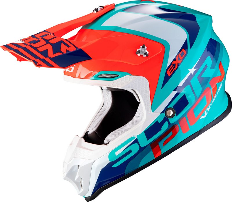 SCORPION / スコーピオン VX-16 AIR グリーン-ブルー-レッド | 46-304-251
