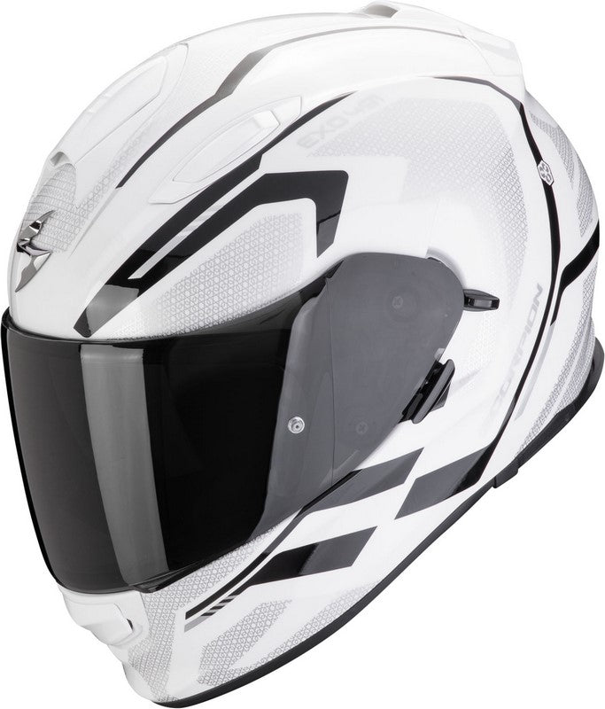 Scorpion Full Face Helmet Exo 491 Kripta White-Black | 48-450-63