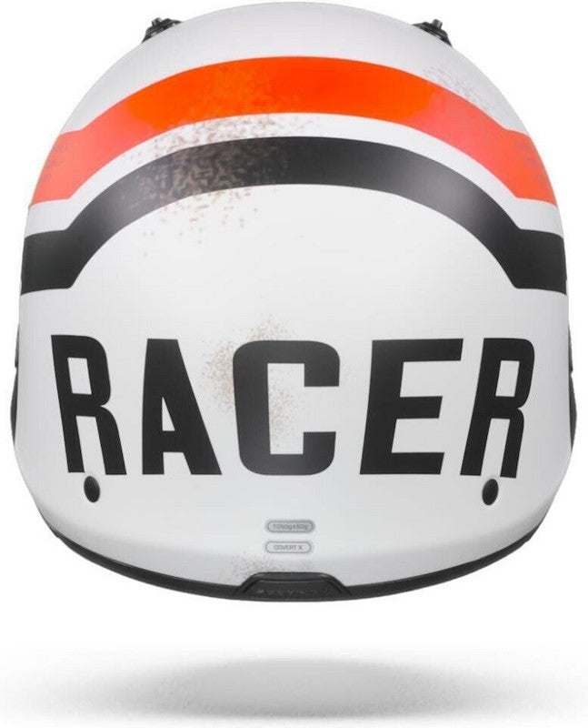 Scorpion / スコーピオン Exo モジュラーヘルメット Covert X T-rust ホワイト レッド S | 86-353-287