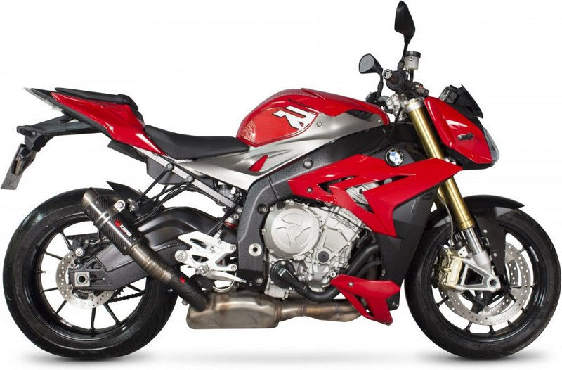 Scorpion / スコーピオンエキゾースト RP1-GP スリップオン カーボンファイバースリーブ eマーク BMW S1000 R 14-16 2014 - 2016 | BM1000CEM