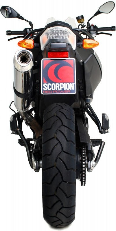 Scorpion / スコーピオンエキゾースト Factory オーバルスリップオン ステンレススリーブ BMW F800 GS 2008 - 2017 | EBM62SEO