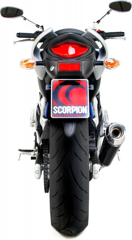 Scorpion / スコーピオンエキゾースト Power Cone (パワーコン)  スリップオン カーボンファイバースリーブ eマーク Suzuki Gladius 650 2009 - | ESI105CEO