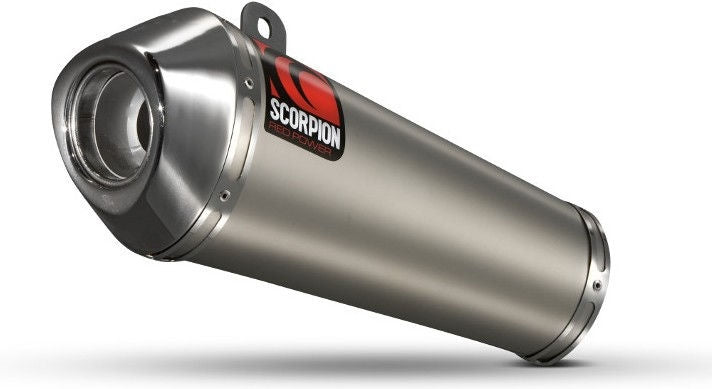 Scorpion / スコーピオンエキゾースト Power Cone (パワーコン)  スリップオン チタンスリーブ eマーク Suzuki Gladius 650 2009 - 2016  | ESI105TEO