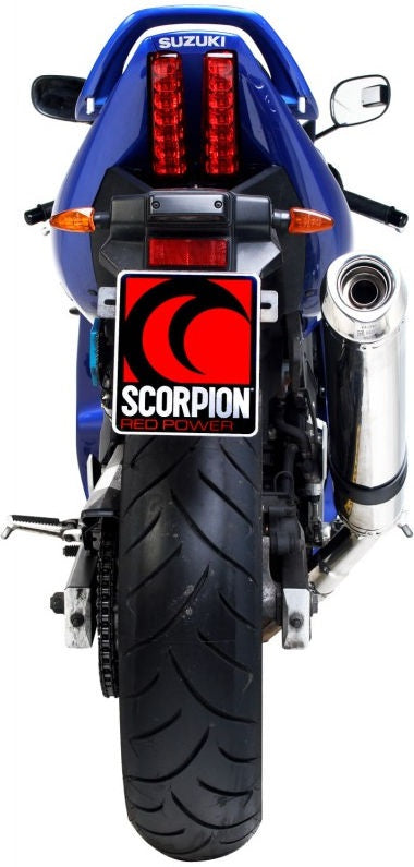 Scorpion / スコーピオンエキゾースト Factory オーバルスリップオン ステンレススリーブ eマーク Suzuki SV 650 99-02 1999 - 2002 | ESI65SEO