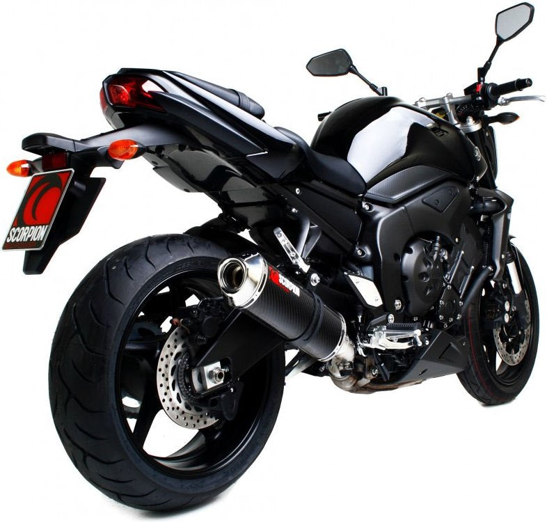 Scorpion / スコーピオンエキゾースト Factory オーバルスリップオン カーボンファイバースリーブ eマーク Yamaha FZ1 / FZ1S 2006 - 2016 | | EYA74CEO