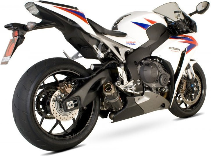 Scorpion / スコーピオンエキゾースト RP-1 GP スリップオン カーボンファイバースリーブ eマーク Honda CBR 1000 RR 12-13 2012 - 2013 | HA1001CEM