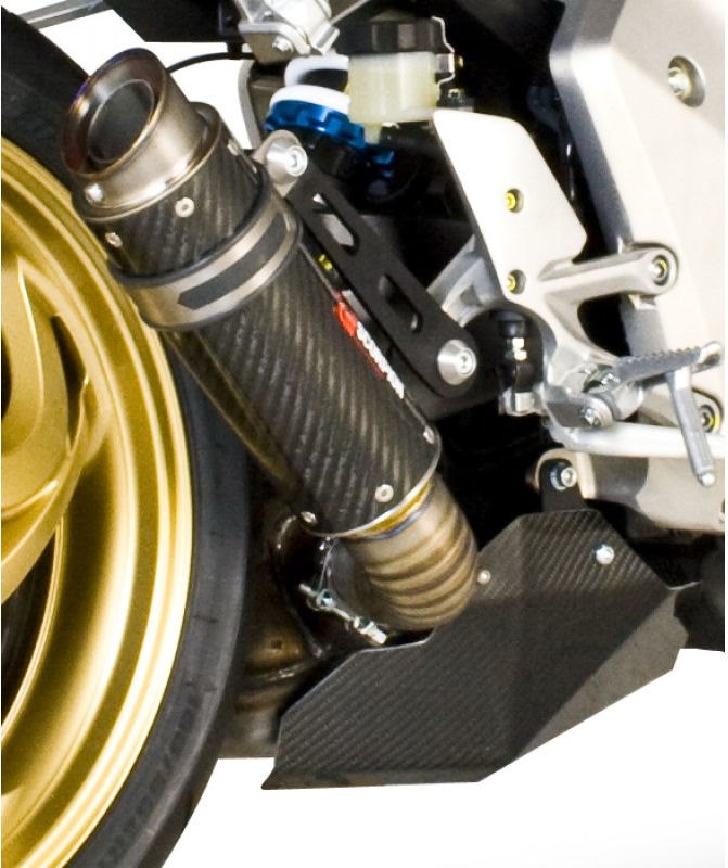 Scorpion / スコーピオンエキゾースト RP-1 GP スリップオン カーボンファイバースリーブ eマーク Honda CB 1000 R 2008 - 2017 | HA1002CEM