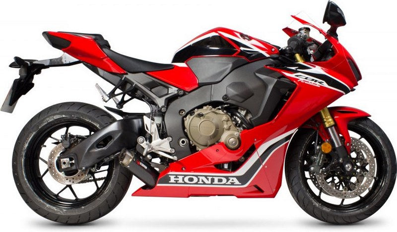 Scorpion / スコーピオンエキゾースト RP-1 GP スリップオン カーボンファイバースリーブ Honda CBR 1000 RR 17-Current 2017 - 2018 | HA1005CEM