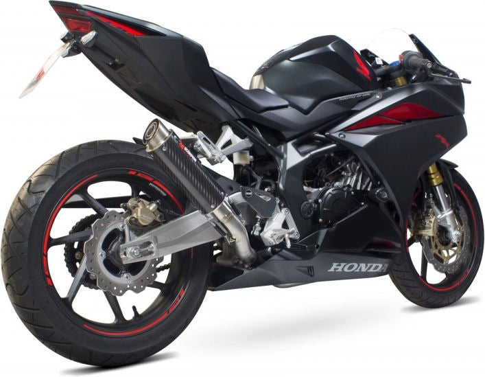 SCORPION / スコーピオンマフラー RP-1 GP フルシステム カーボンファイバースリーブ EC 公認 | HA1007SYSCEM