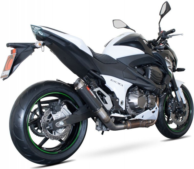 Scorpion / スコーピオンエキゾースト RP1-GP スリップオン カーボンファイバースリーブ Kawasaki Z 800 13-16 2013 - 2016 | KA1004CEM