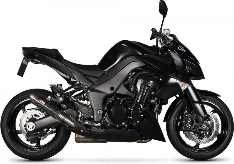Scorpion / スコーピオンエキゾースト RP1-GP スリップオン (ペア) カーボンファイバースリーブ eマーク Kawasaki Z 1000 10-13 2010 - 20 | KA1009CEM