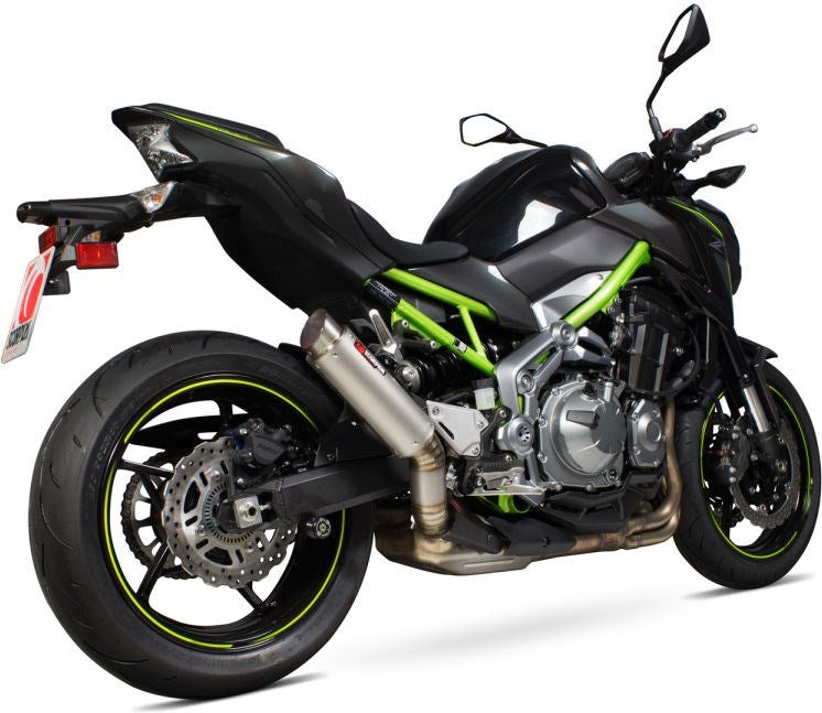 Scorpion / スコーピオンエキゾースト RP1-GP スリップオン チタンスリーブ eマーク Kawasaki Z900 2017 - 2018 | KA1013TEM