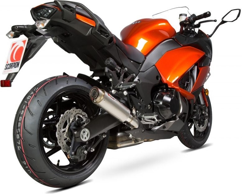 Scorpion / スコーピオンエキゾースト RP1-GP スリップオン チタンスリーブ (Does not fit with panniers) eマーク Kawas | KA1014TEM