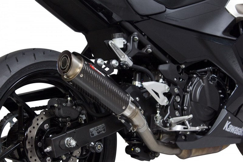 SCORPION / スコーピオンマフラー RP1-GP スリップオン カーボンファイバースリーブ EC 公認 | KA1015CEM