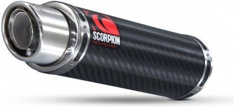Scorpion / スコーピオンエキゾースト Stealth スリップオン カーボンファイバースリーブ eマーク Kawasaki Ninja ZX 636/ ZX6 RR | KA77CEO