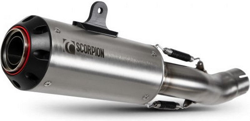 Scorpion / スコーピオンマフラー Red Power Slip-on Brushed Stainless Steel Sleeve | PHA186SEO