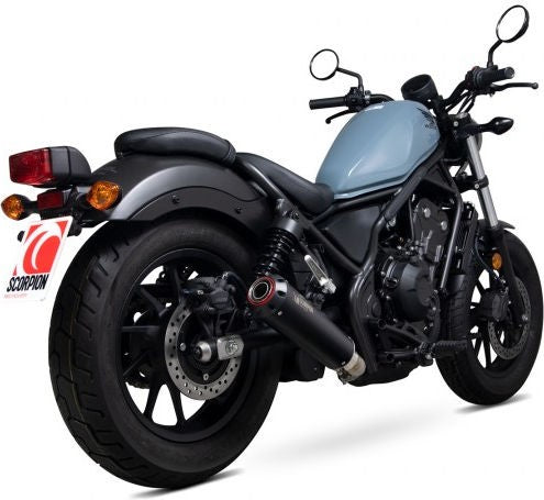 Scorpion / スコーピオンマフラー Red Power Slip-on Black Ceramic Coated Sleeve | PHA191BCER