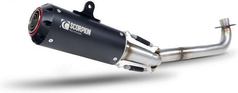 Scorpion / スコーピオンマフラー Red Power Full System Black Ceramic Coated Sleeve | PHA192SYSBCER
