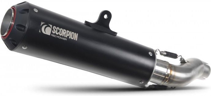 Scorpion Mufflers Red Power Slip-on Black Ceramic Coated Sleeve | PHA197BCER