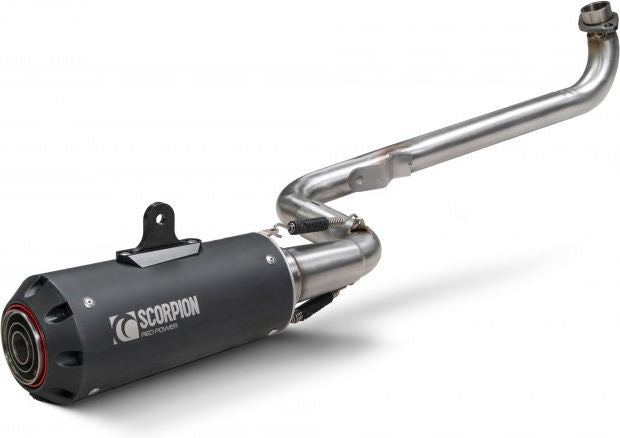 Scorpion Mufflers Red Power Full System Black Ceramic Coated Sleeve | PHA199SYSBCER