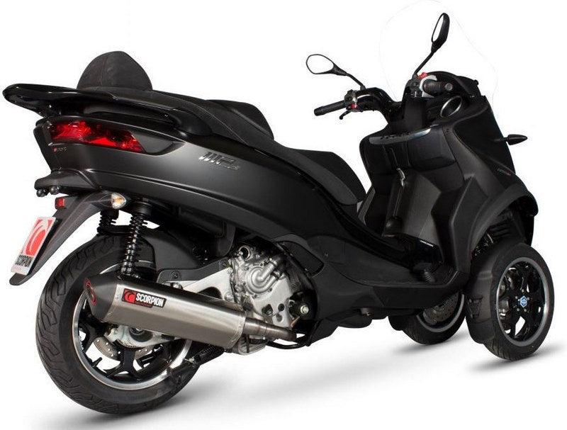Scorpion / スコーピオンエキゾースト Serket スリップオン  ステンレススリーブ  Piaggio MP3 400/400LT(2008-2013) 500/ | PI180SEO